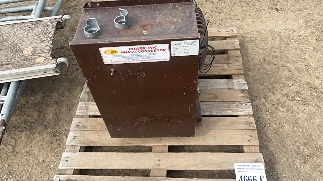 POWER PAC PHASE CONVERTER - s/n 992382