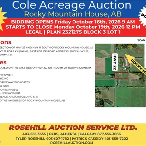 Cole Acreage Auction