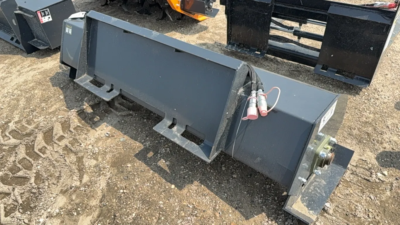 ID 4705 72in Wolverine Skid Steer Rotor Tiller