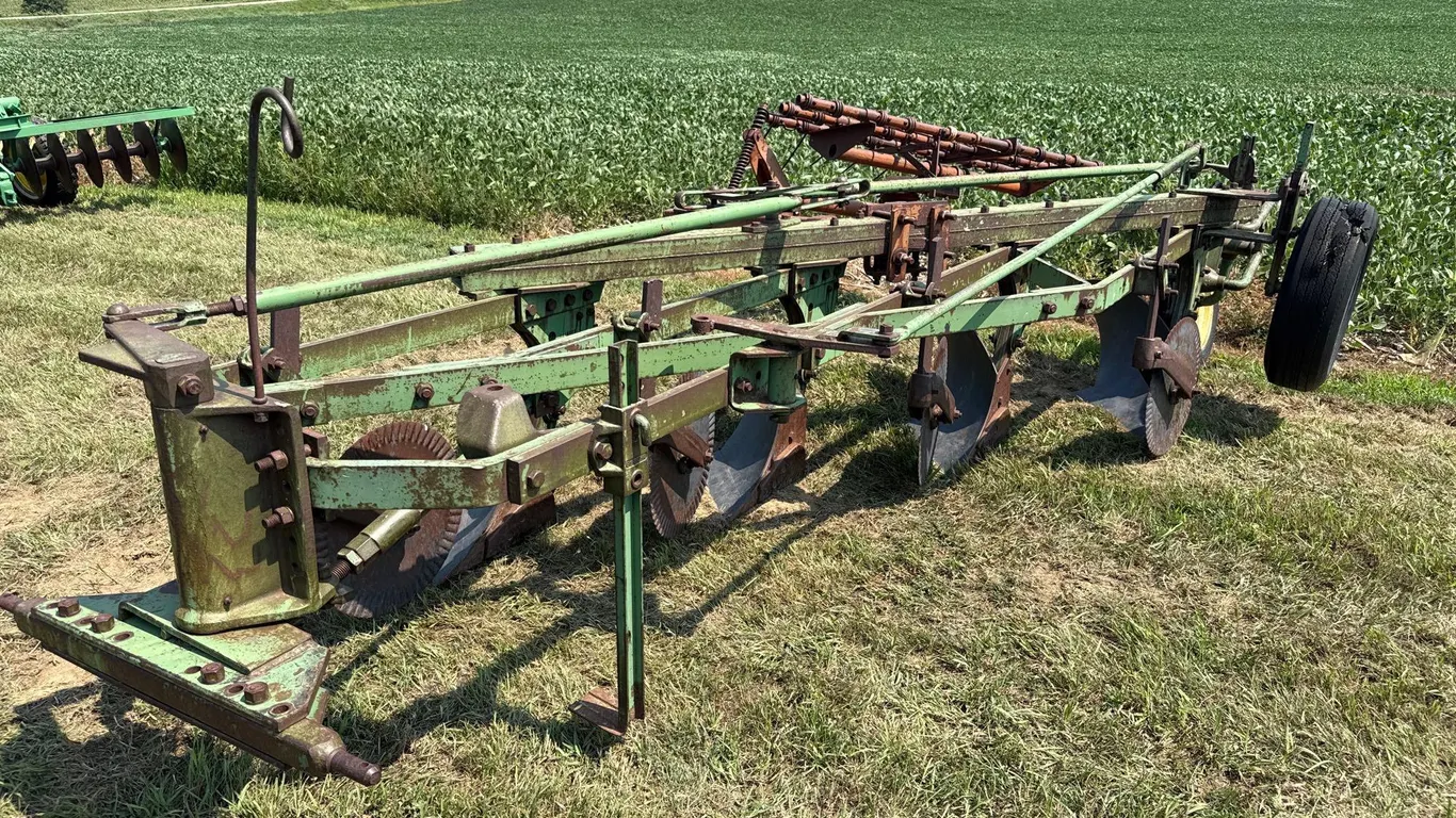 John Deere 4 bottom plow