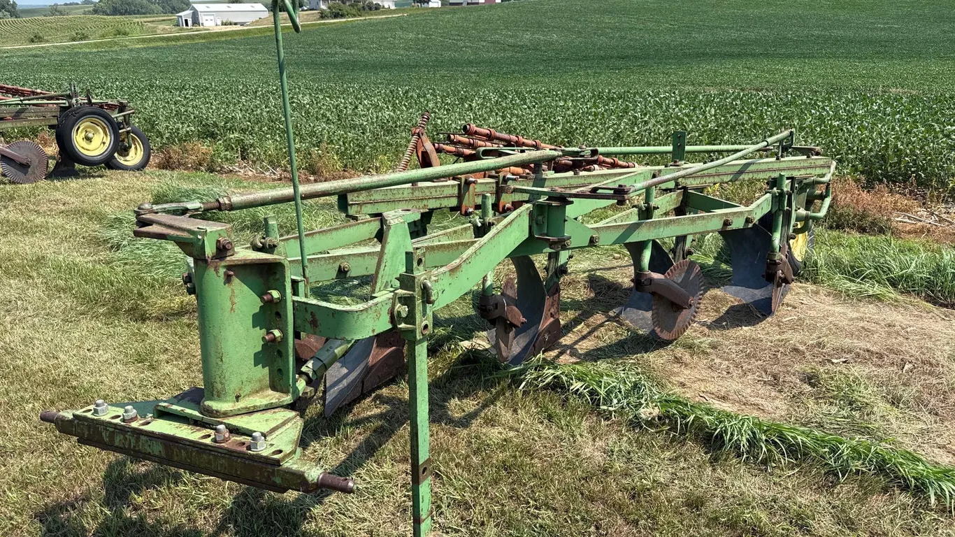 John Deere 4 bottom plow