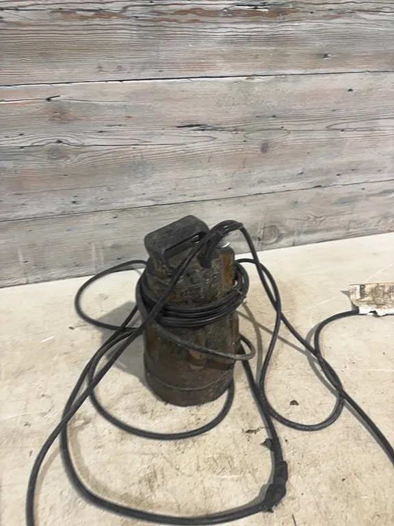 Sump pump ran when tested