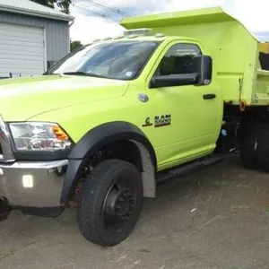 2016 Ram 5500 Dump Truck with Plow