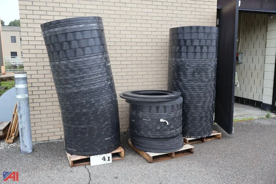 (3) pallets of Man Hole Risers