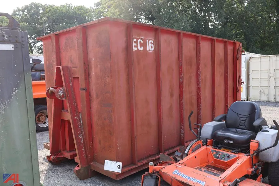 14' Hooklift Storage Body