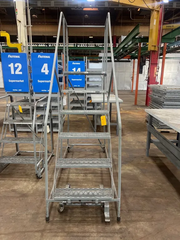 Uline Rolling Warehouse Ladder