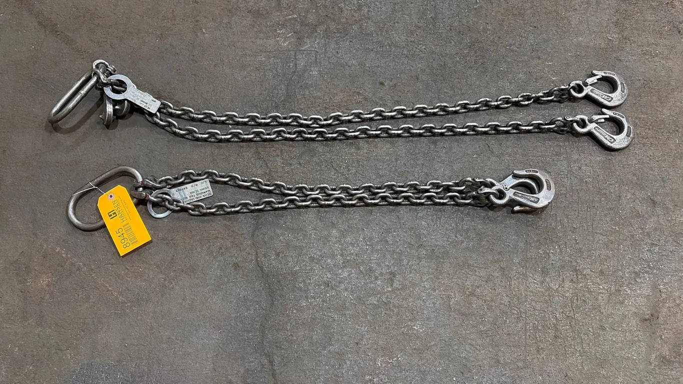 (2) Double Leg Rigging Chains