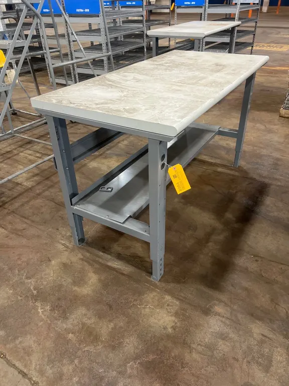 Uline Adjustable Shop Table