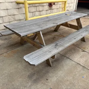 Wooden A-Frame Picnic Table
