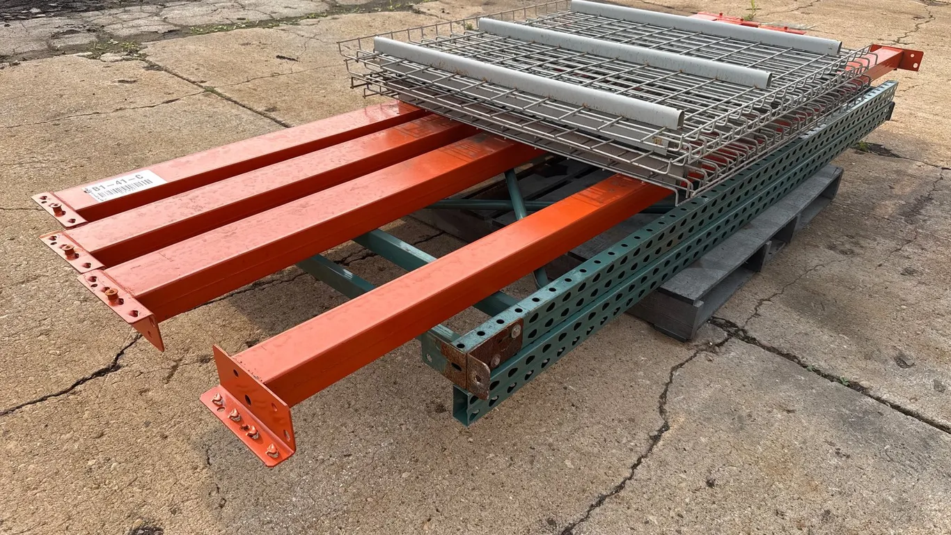 Section of Pallet Racking