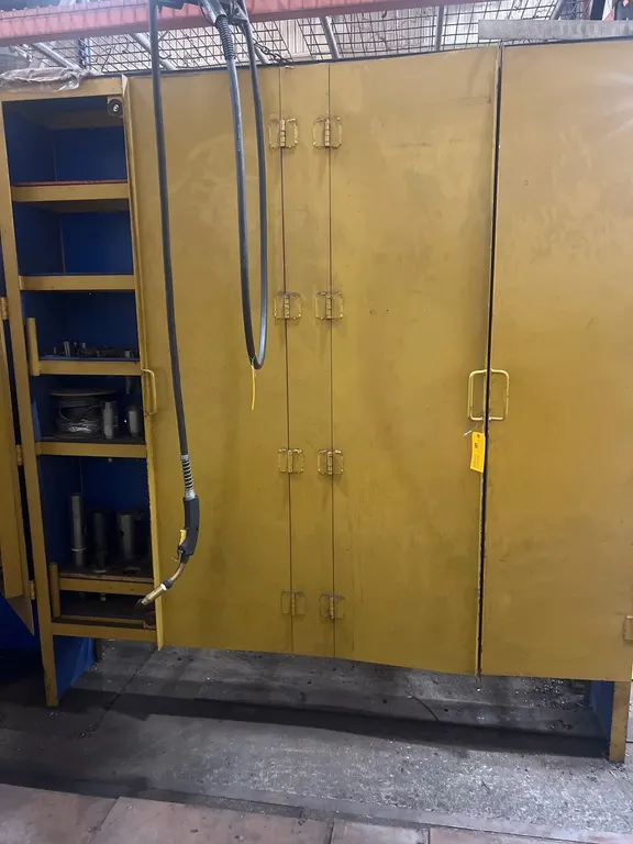 Industrial Shope Cabinet with Contents