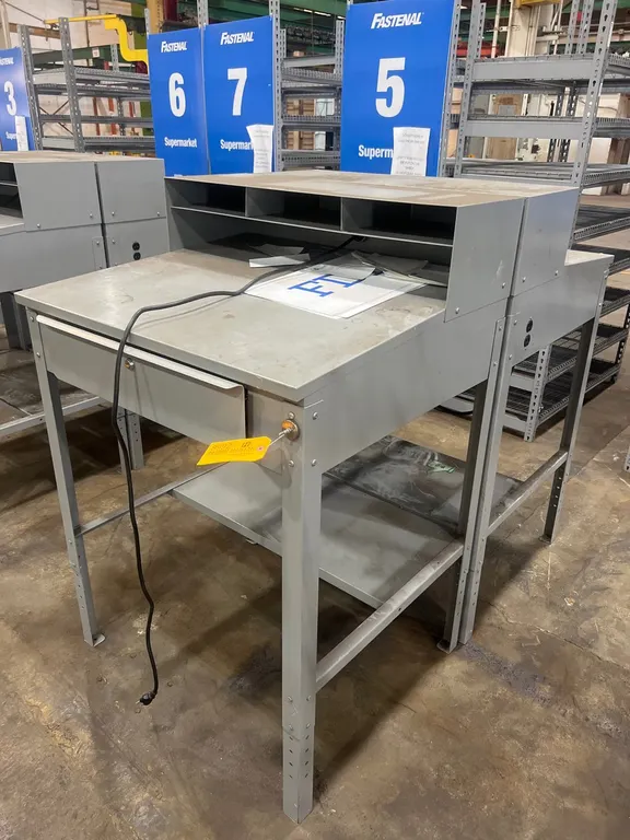 Uline Industrial Shop Desks with Risers