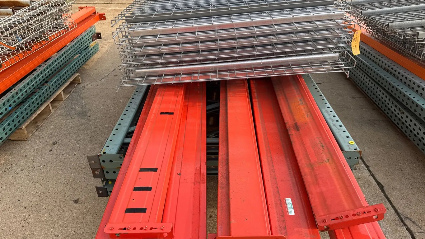 (2) Sections of Pallet Racking