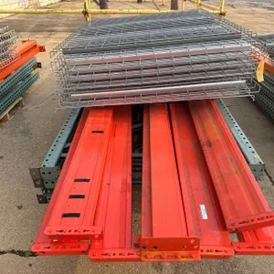(2) Sections of Pallet Racking