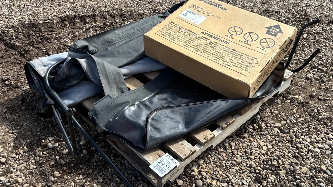 Unused Jeep Soft Top Side Windows