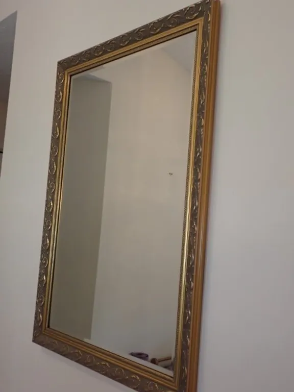 Mirror in Gold Frame