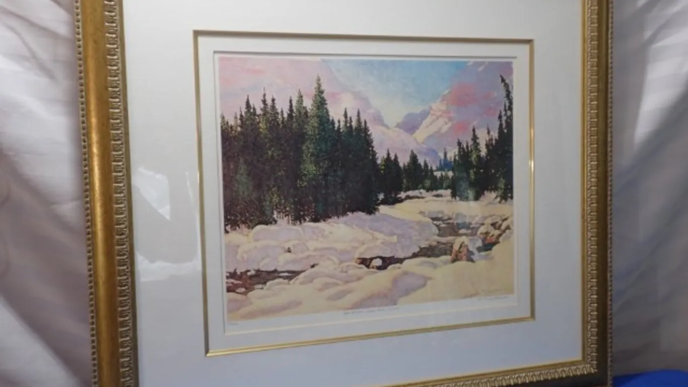 Franz Johnson Signed Print