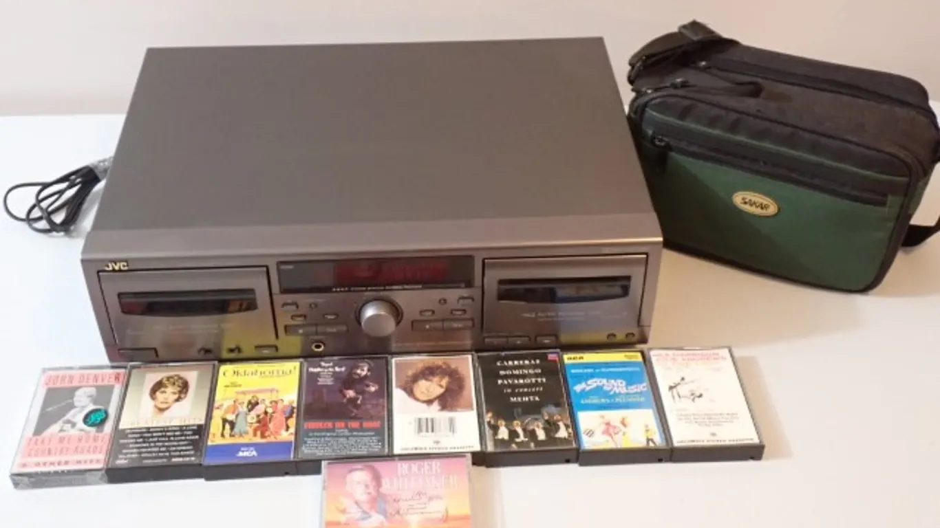 JVC Double Cassette Deck