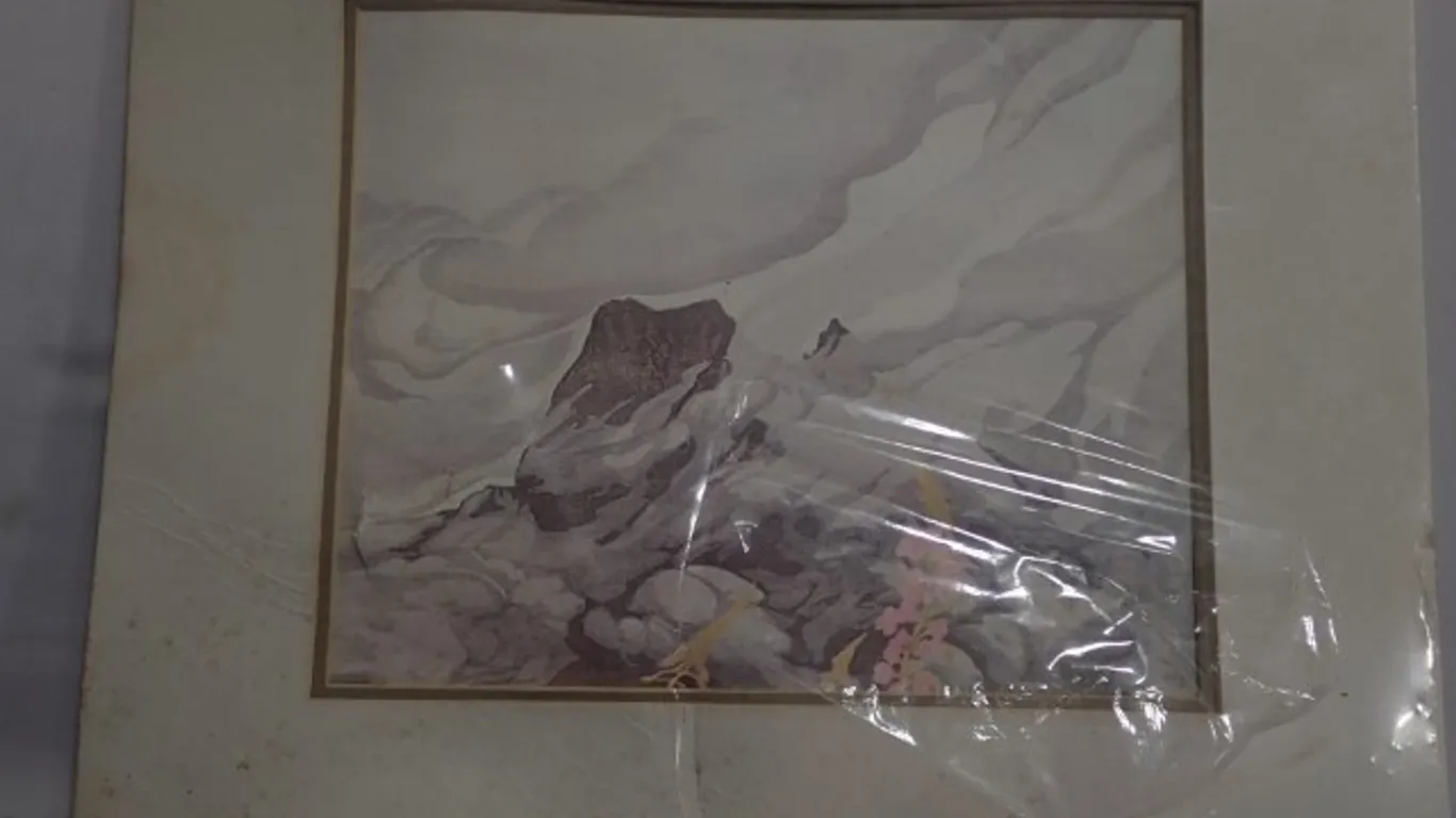 1938 Colour WoodBlock Print