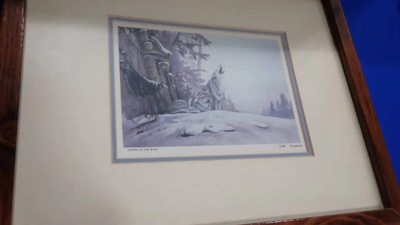 Framed Signed Print