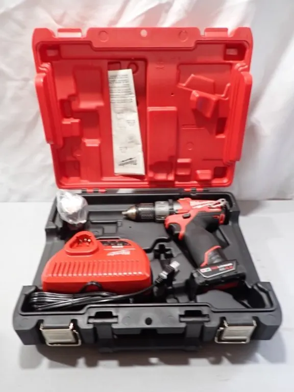 Milwaukee M12 Drill in Case