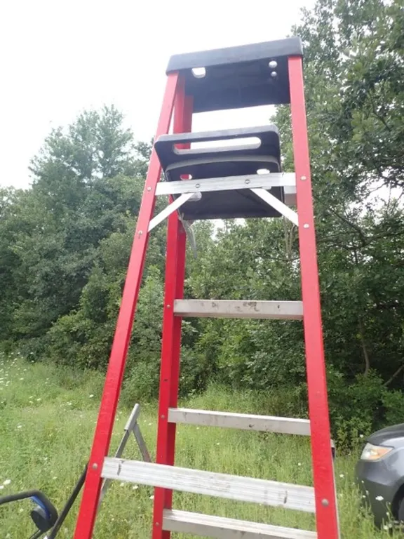 Eight Foot Fibreglass Ladder