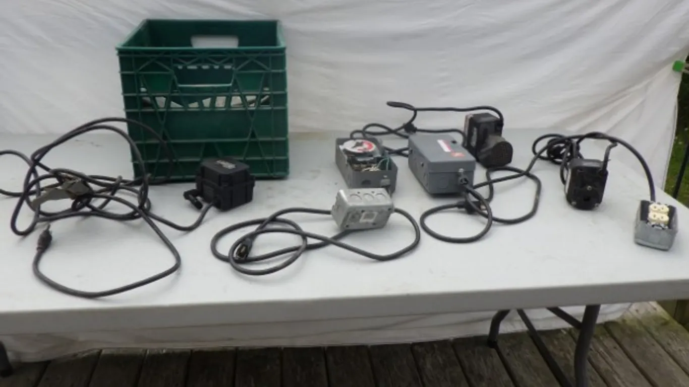 Little Giant pumps, Electrical Cords, Heavy Duty Timer