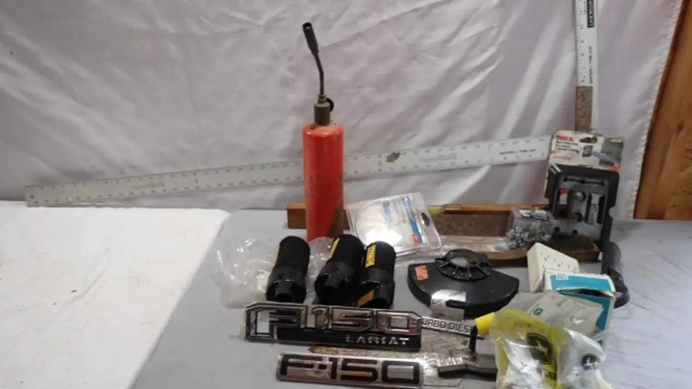 Carpenter Squares, Auto Emblems, John Deere Parts & More