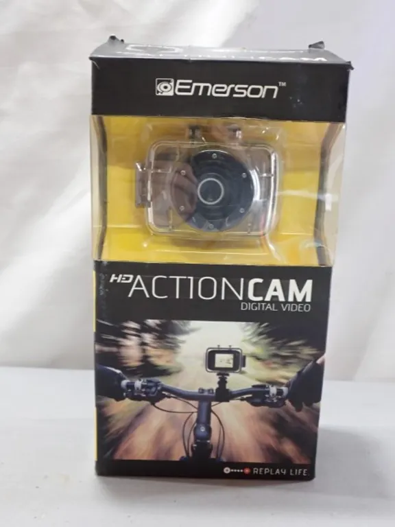 Emerson EVC355BK HD ActionCam Digital Video Camera with Waterproof Case & Sport Mounting Kit