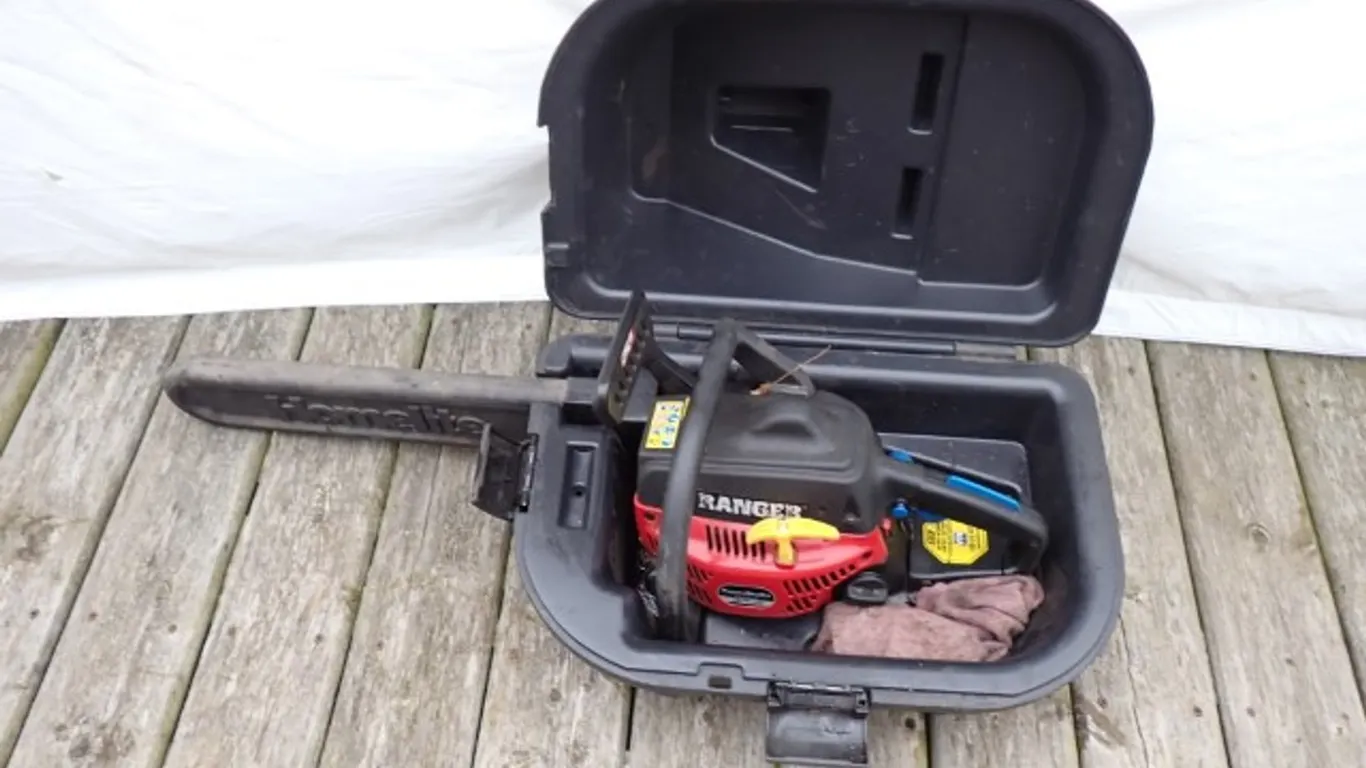 Homelite Ranger Chainsaw in Case