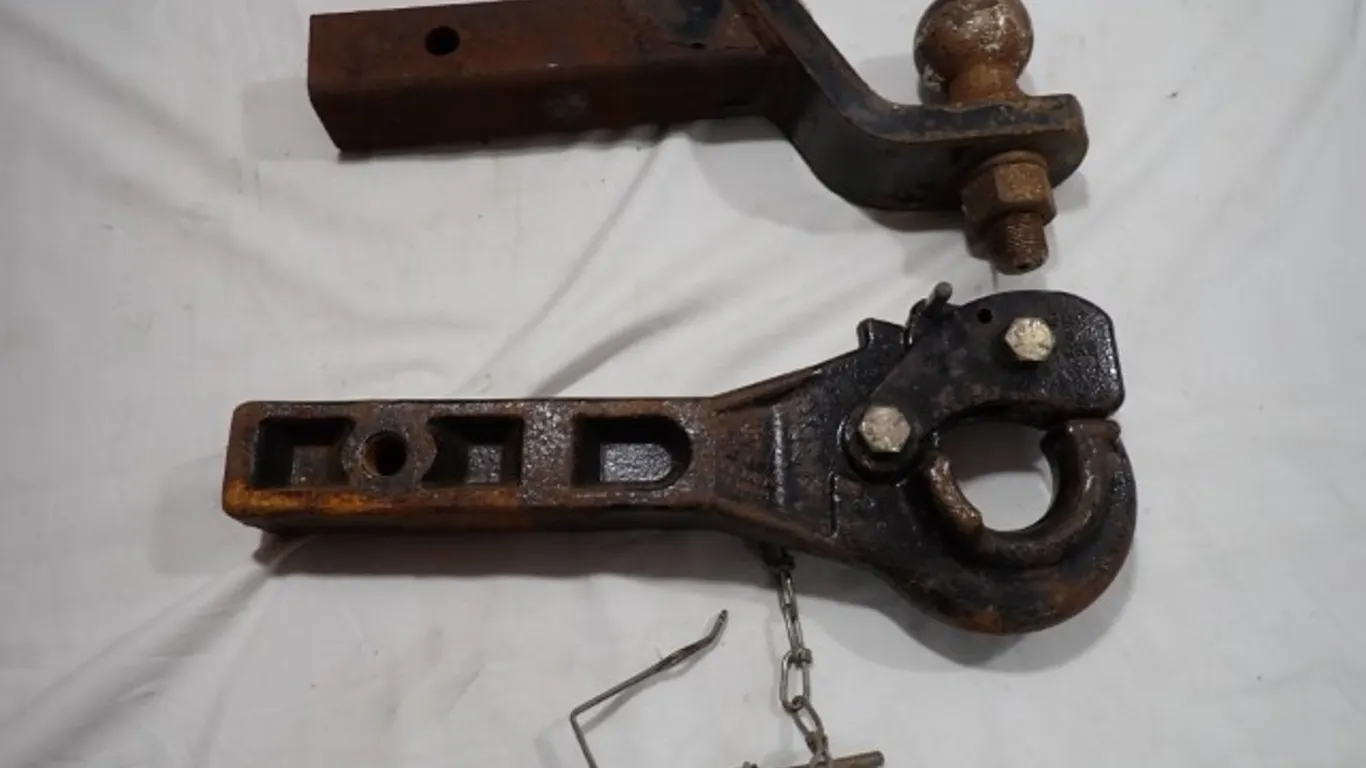 Trailer Ball Mount and 5 Ton Pintle Hitch