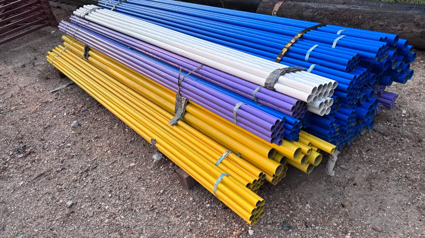 COLOR CODED ELECTRICIAL PIPING