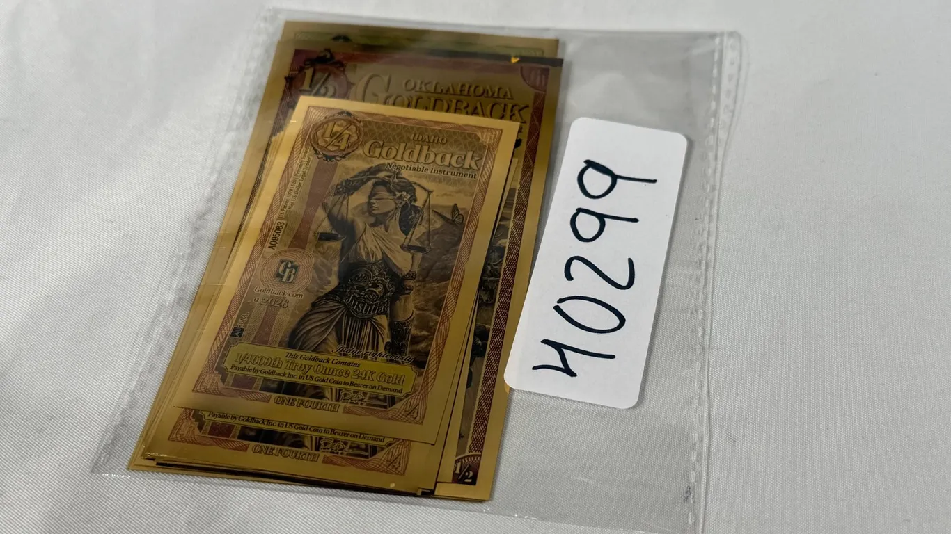 (13) GOLD BACKS