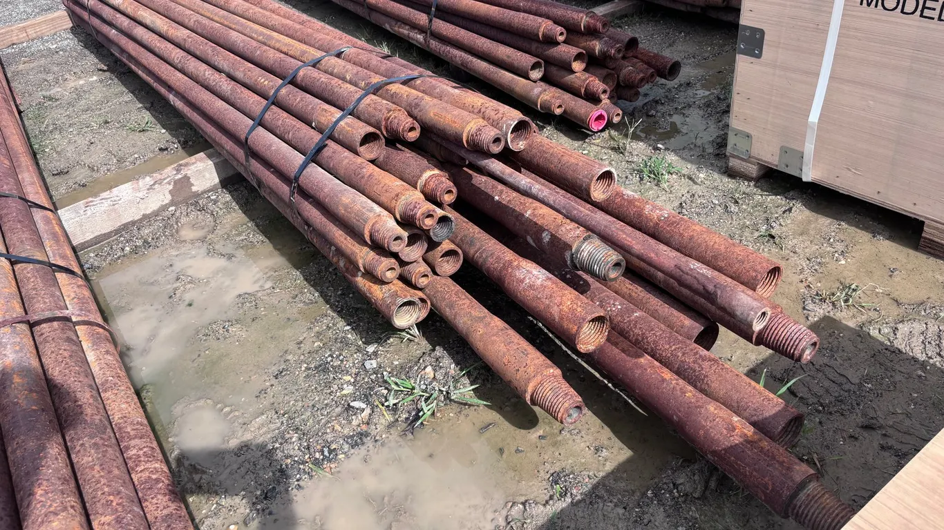 BUNDLE OF HDD DRILL PIPE