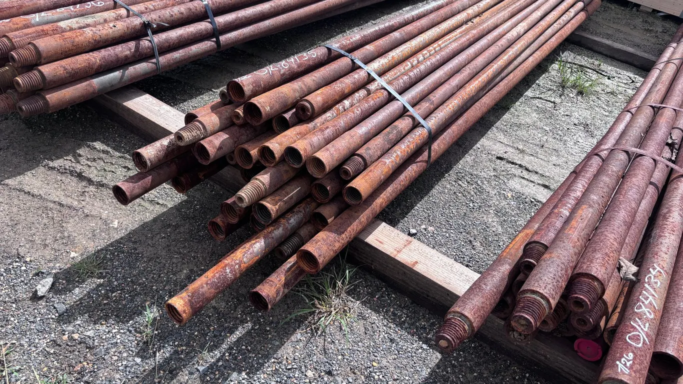 BUNDLE OF HDD DRILL PIPE