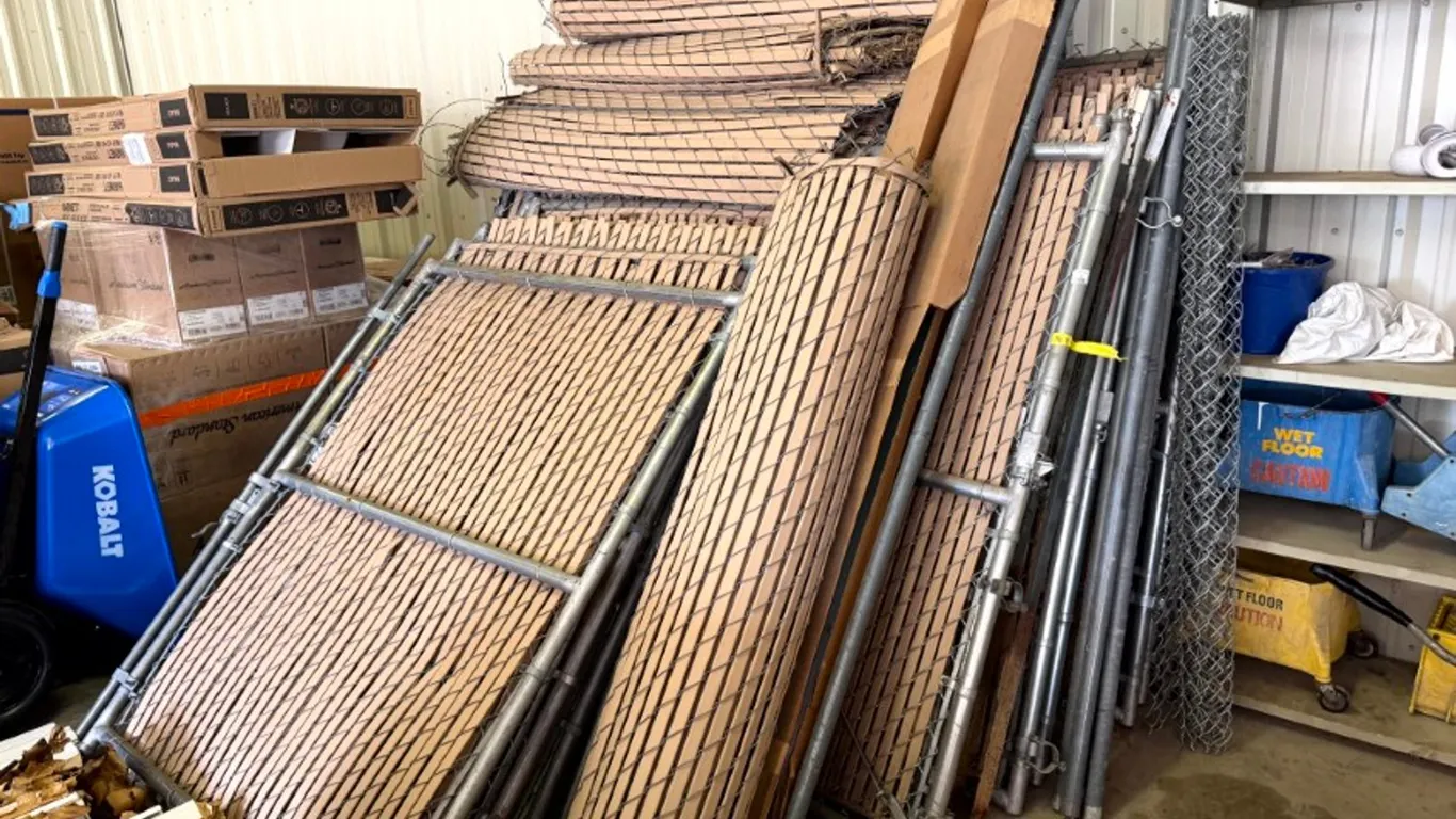 6 Foot Chain Link Fence, Gates, Poles