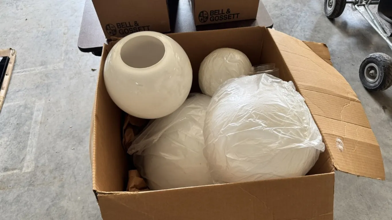 Variety of Light Globes, All Seem to Be Plastic