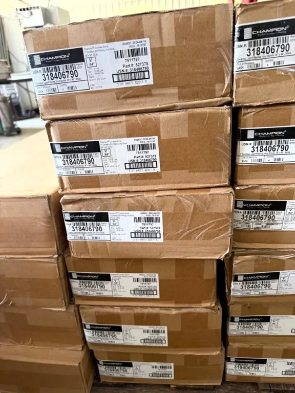 6 Boxes of 4 Each, Cordless Light Filtering Vinyl Blinds, 36 x 64