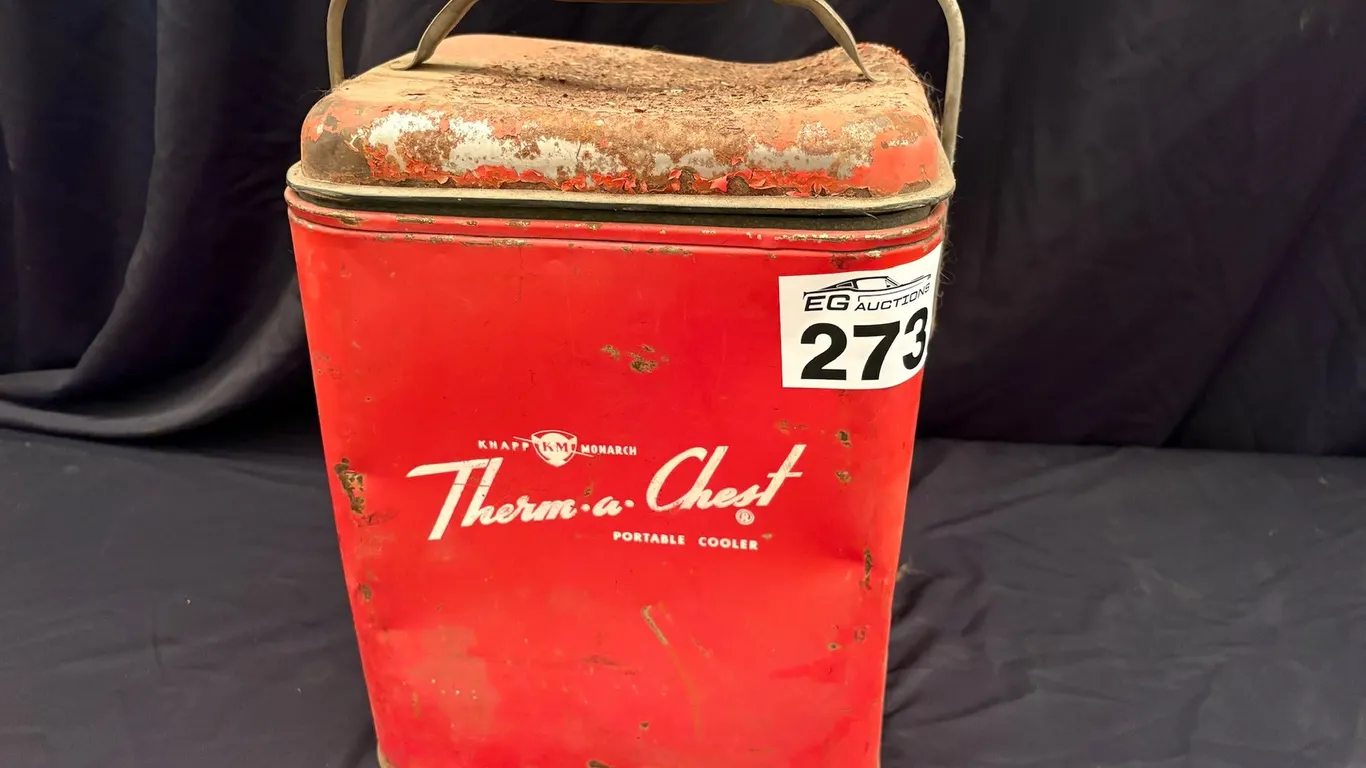 1950's THERM-A-CHEST PORTABLE COOLER