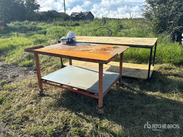 Quantity of (2) Work Tables
