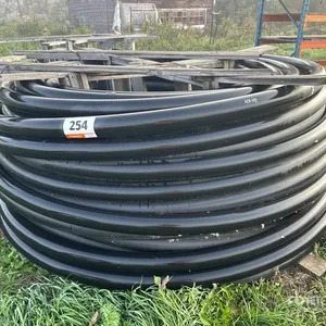 Utility Pipe On Wood Spool & Tow rope