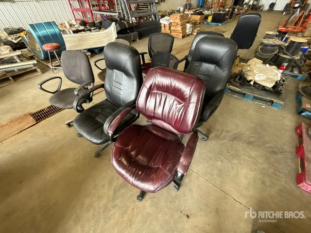 Quantity of (8) Roller Office Chairs