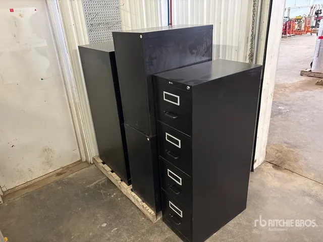 Quantity of (4) File Cabinets