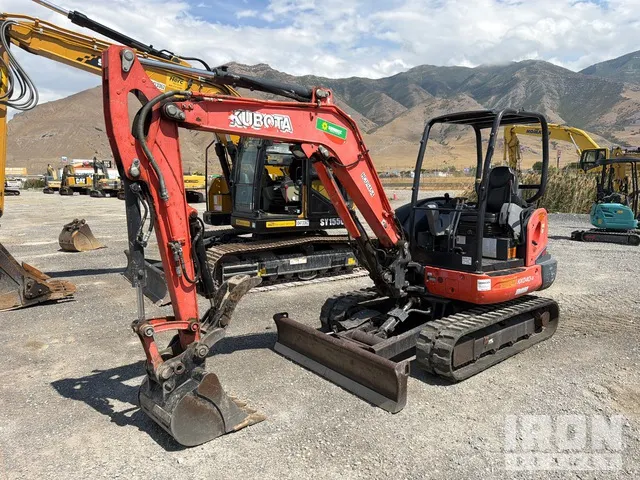 2018 Kubota KX040-4R1A Mini Excavator