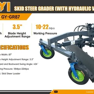 2026 GIYI GY-GR87 87 in Skid Steer Grader (Unused)