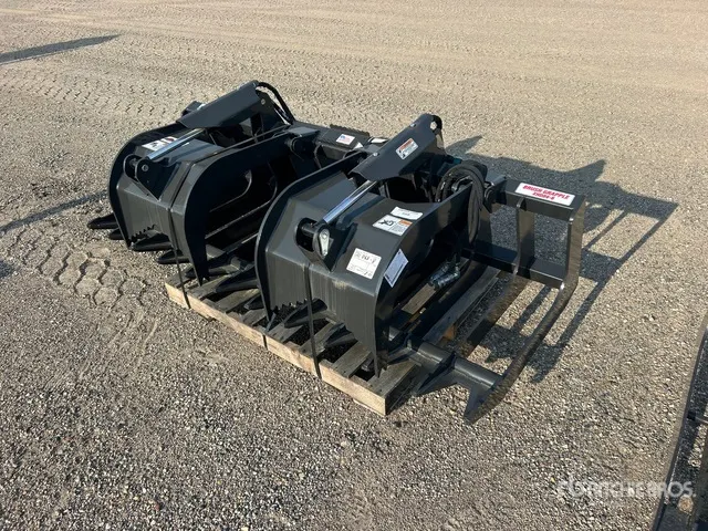 Stout XHD84-6 84 in Skeleton Skid Steer Grapple (Unused)