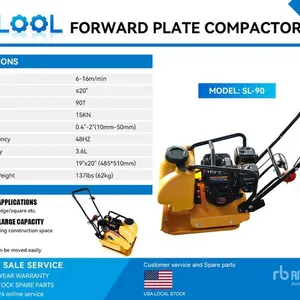 2026 SDLOOL SL90 Vibratory Plate Compactor (Unused)