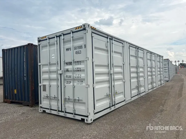 2026 40 ft High Cube Multi-Door Storage Container