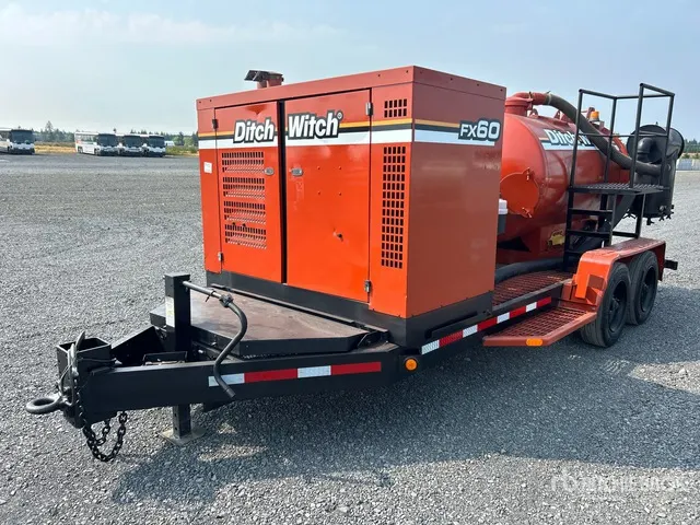 2006 Ditch Witch FX60 800 gal T/A Vacuum Excavation Unit