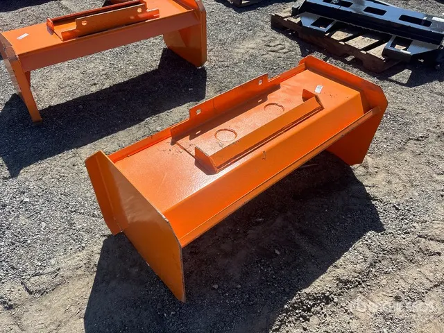 2025 Kit Containers QT-SP-10-23-PB 50 in Mini Skid Steer Snow Pusher